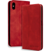 Bodycell Θήκη - Πορτοφόλι Apple iPhone XS Max - Red (5206015057618)