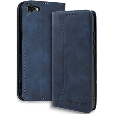 Bodycell Θήκη - Πορτοφόλι Apple iPhone SE 2022 / 2020 / 8 / 7 - Blue (5206015057441)