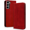 Bodycell Θήκη - Πορτοφόλι Samsung Galaxy S21 5G - Red (5206015058769)