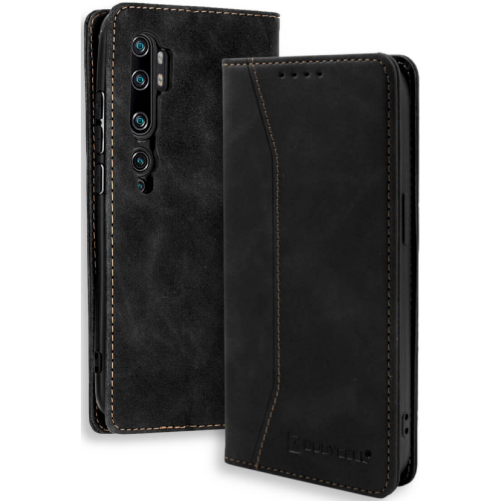 Bodycell Θήκη - Πορτοφόλι Xiaomi Mi Note 10 / Mi Note 10 Pro - Black (5206015059926)