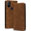Bodycell Θήκη - Πορτοφόλι OnePlus Nord N10 5G - Brown (5206015063992)
