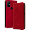 Bodycell Θήκη - Πορτοφόλι OnePlus Nord N10 5G - Red (5206015064005)