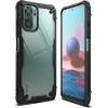 Ringke Fusion X Θήκη Xiaomi Redmi Note 10 / Note 10S - Black (8809785457342)