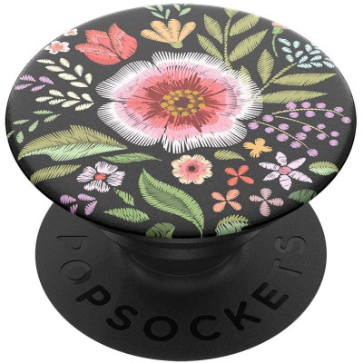 PopSocket Flower Flair - Black (800977)
