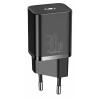 Baseus Super Si Quick Charger 1C - Ταχυφορτιστής Ταξιδιού / Τοίχου με 1 x Type-C - 30W - Black (CCSUP-J01)
