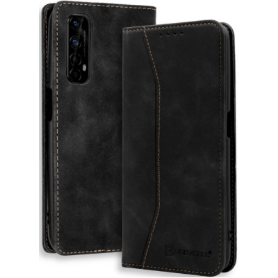 Bodycell Θήκη - Πορτοφόλι Realme 7 - Black (5206015064043)