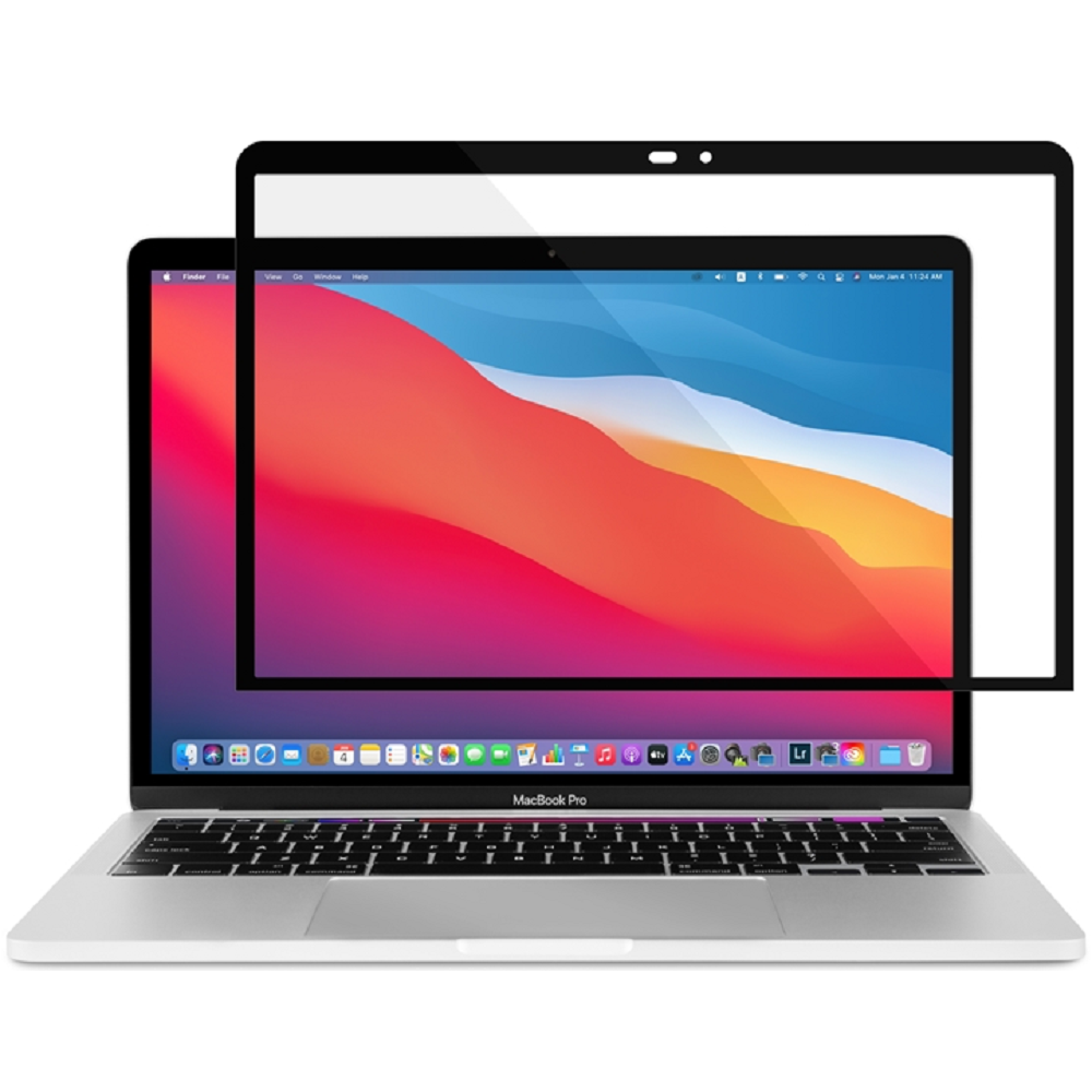 Moshi iVisor XT - Fullface Μεμβράνη Προστασίας Οθόνης Macbook Pro / Air 13" - Black (99MO040913)