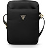 Guess Triangle Logo Tablet Bag - Universal Τσάντα Μεταφοράς Tablet 10" - Black (GUTB10NTMLBK)