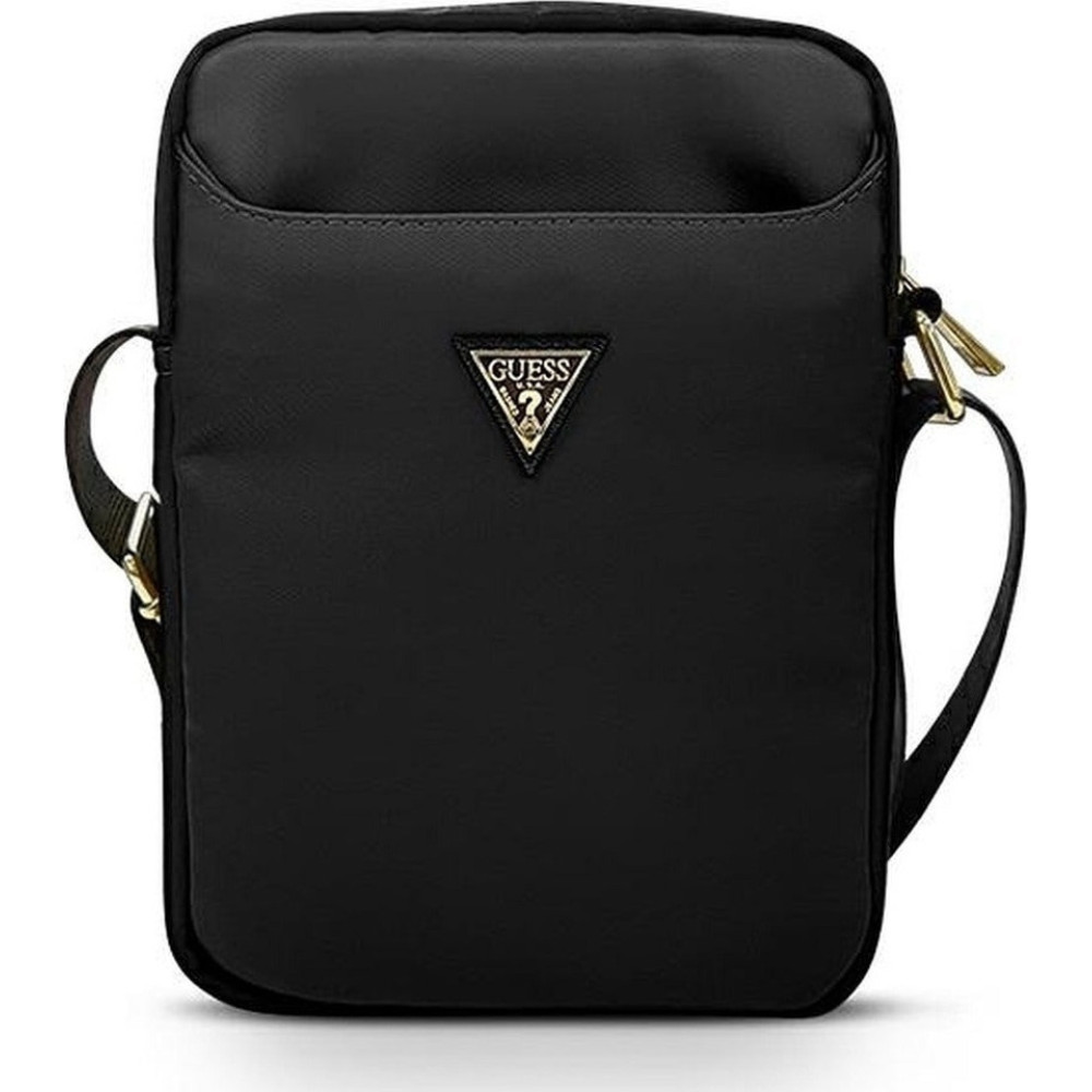 Guess Triangle Logo Tablet Bag - Universal Τσάντα Μεταφοράς Tablet 8" - Black (GUTB8NTMLBK)