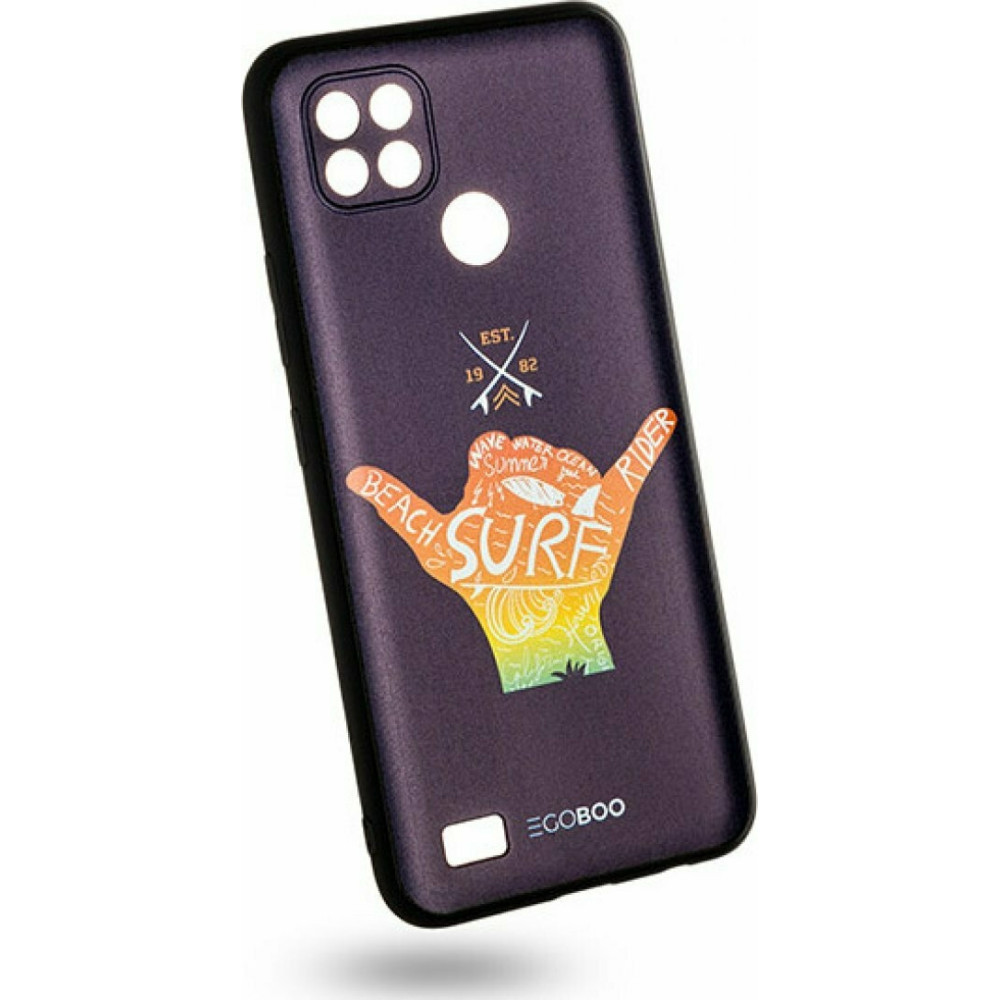 Egoboo Mat Θήκη Σιλικόνης Realme C21 - Surf (RC21DTPUSURF)