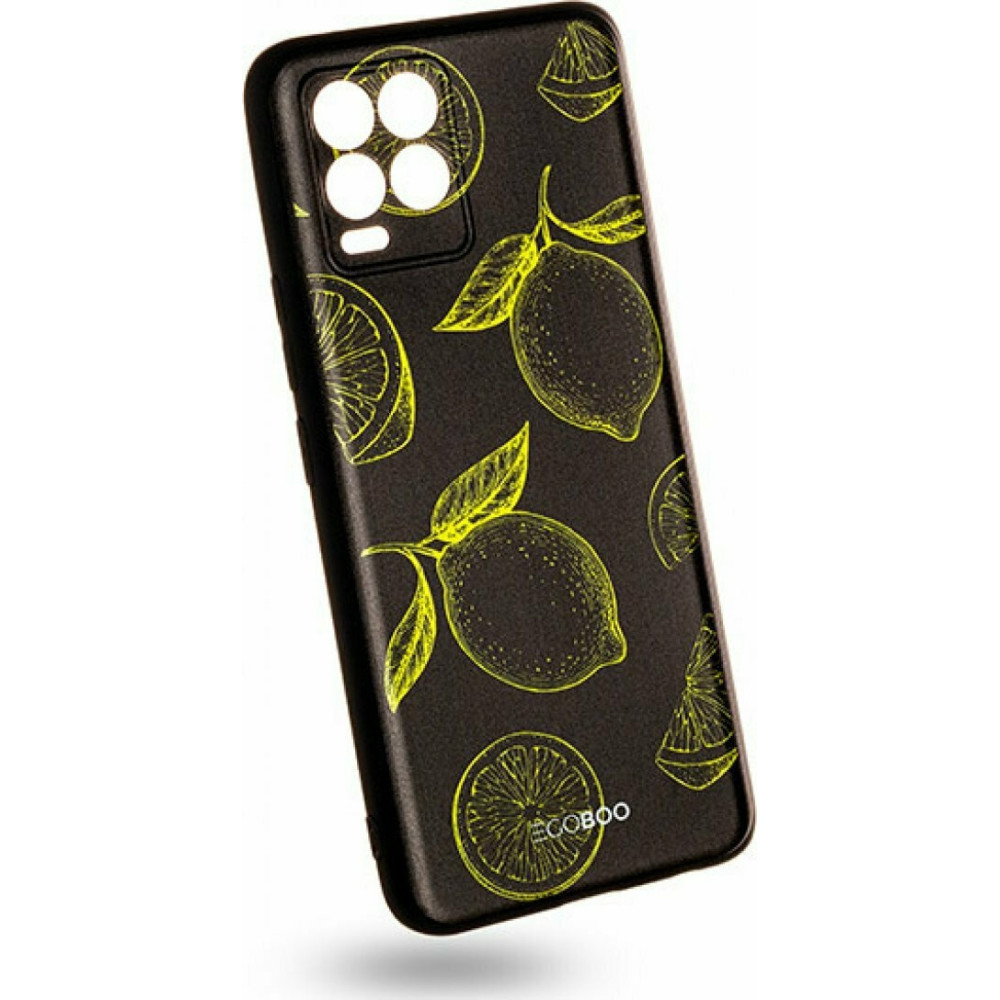 Egoboo Mat Θήκη Σιλικόνης Realme 8 / 8 Pro - Lemons Fluo (R8DTPULEMF)