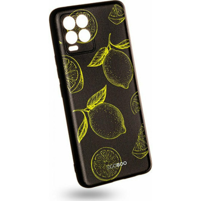 Egoboo Mat Θήκη Σιλικόνης Realme 8 / 8 Pro - Lemons Fluo (R8DTPULEMF)