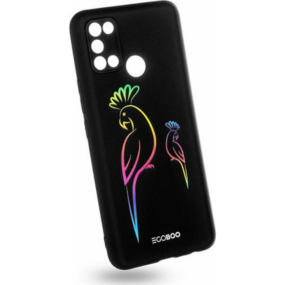 Egoboo Mat Θήκη Σιλικόνης Realme 7i - Parrot Neon (R7IDTPUPARRN)