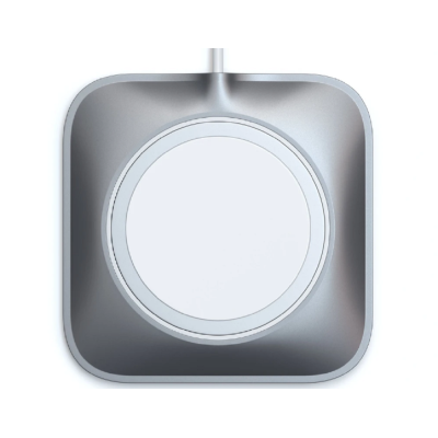 Satechi Aluminum Dock Magsafe - Βάση Αλουμινίου για τον Ασύρματο Φορτιστή MagSafe - Space Gray (ST-AMCCM)