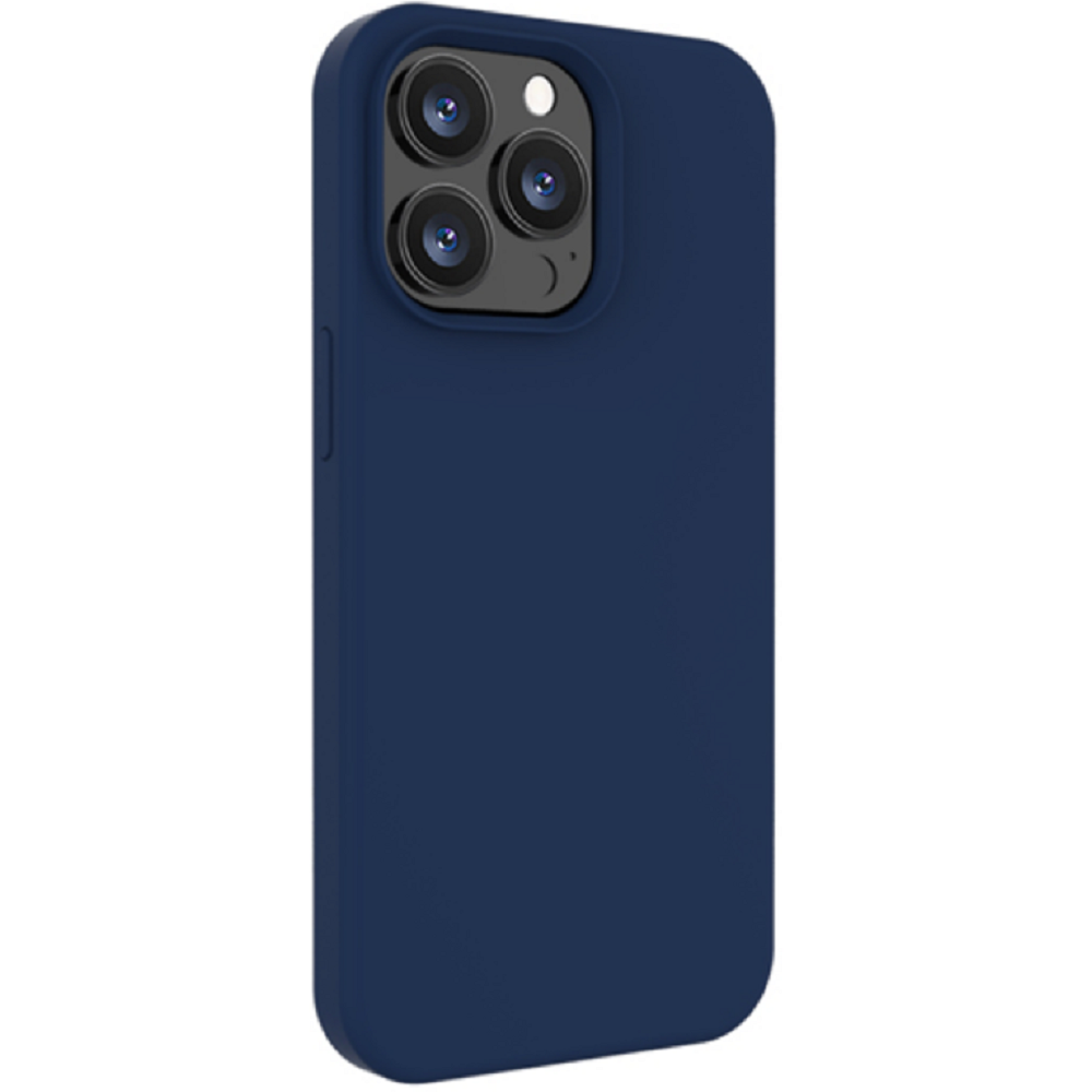 Vivid Silicone MagSafe - Premium Θήκη Σιλικόνης Apple iPhone 13 Pro - Navy Blue (VIMAGLI197BL)