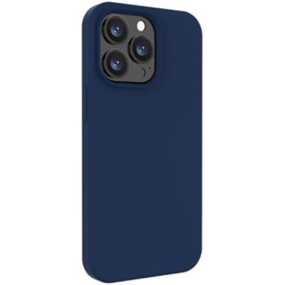 Vivid Silicone MagSafe - Premium Θήκη Σιλικόνης Apple iPhone 13 Pro Max - Navy Blue (VIMAGLI198BL)