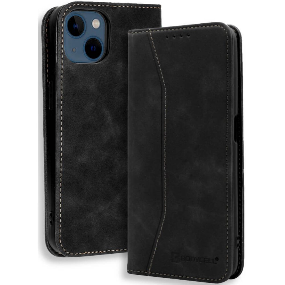 Bodycell Θήκη - Πορτοφόλι Apple iPhone 13 mini - Black (5206015066900)