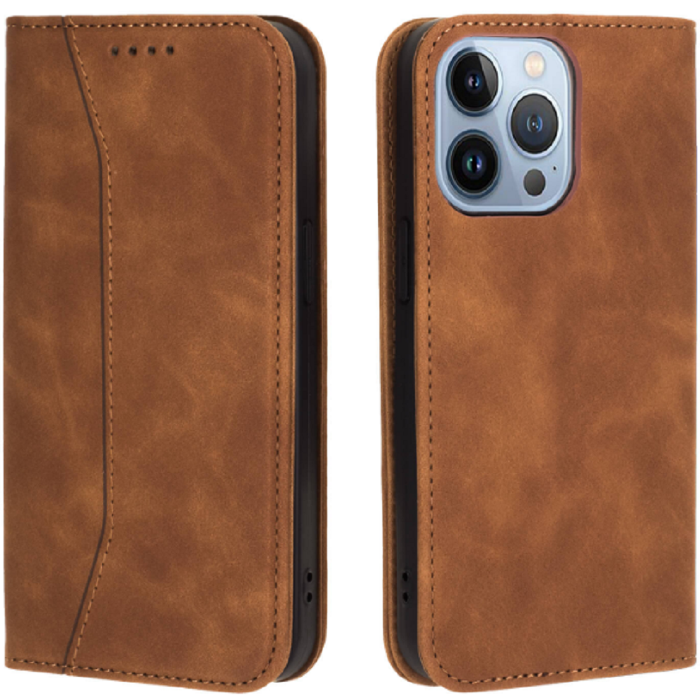 Bodycell Θήκη - Πορτοφόλι Apple iPhone 13 Pro - Brown (5206015066979)