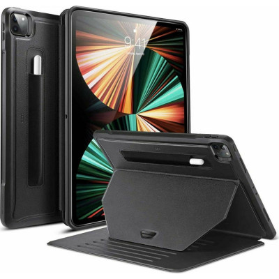 ESR Ανθεκτική Θήκη Sentry Stand - Apple iPad Pro 12.9" 2021 με Υποδοχή Apple Pencil - Black (4894240123119)