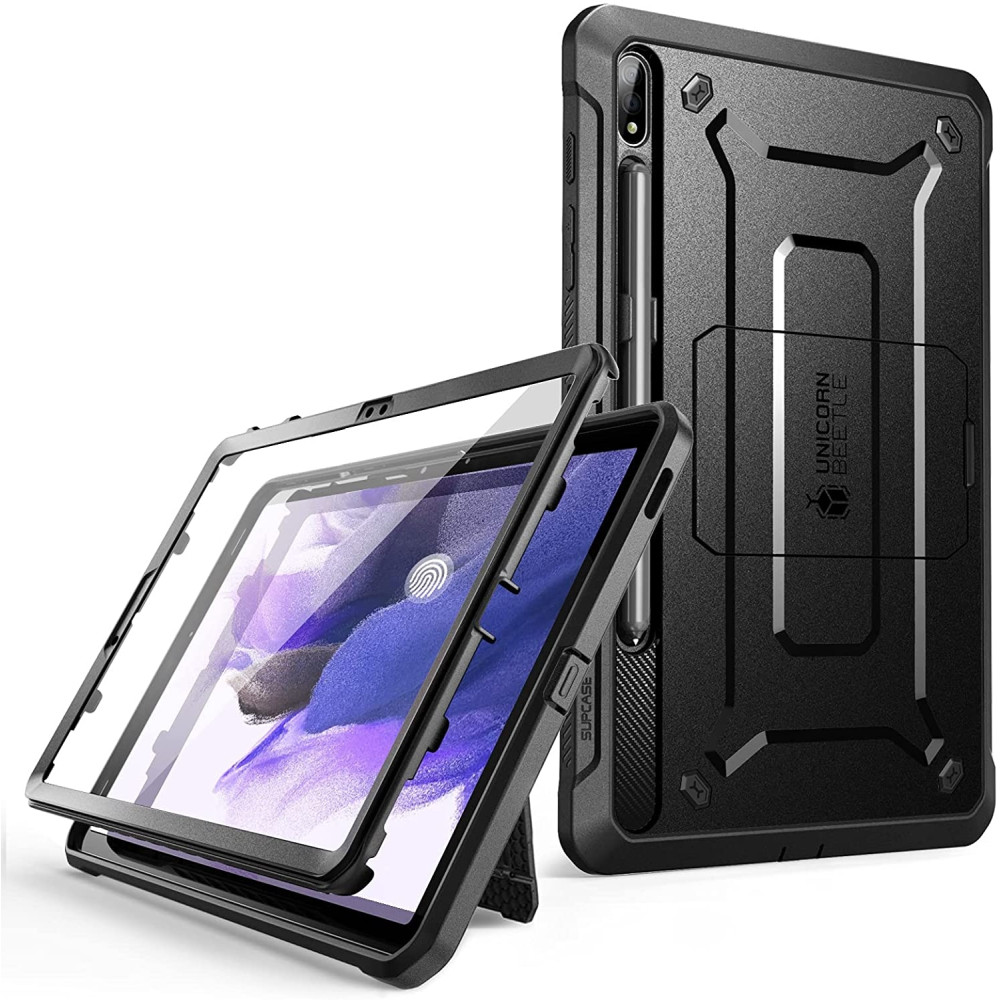 Supcase Ανθεκτική Θήκη Unicorn Beetle Pro - Samsung Galaxy Tab S7 FE 5G 12.4" T730 / T736B με Υποδοχή S Pen - Black (843439113657)