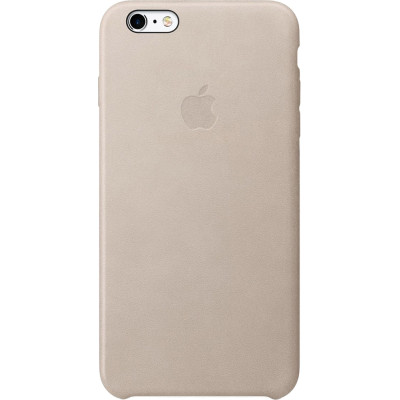 Official Apple Leather Case - Δερμάτινη Θήκη Apple iPhone 6S Plus / 6 Plus - Rose Gray (MKXE2ZM/A)