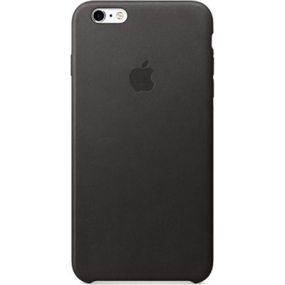 Official Apple Leather Case - Δερμάτινη Θήκη Apple iPhone 6S Plus / 6 Plus - Black (MKXF2ZM/A)