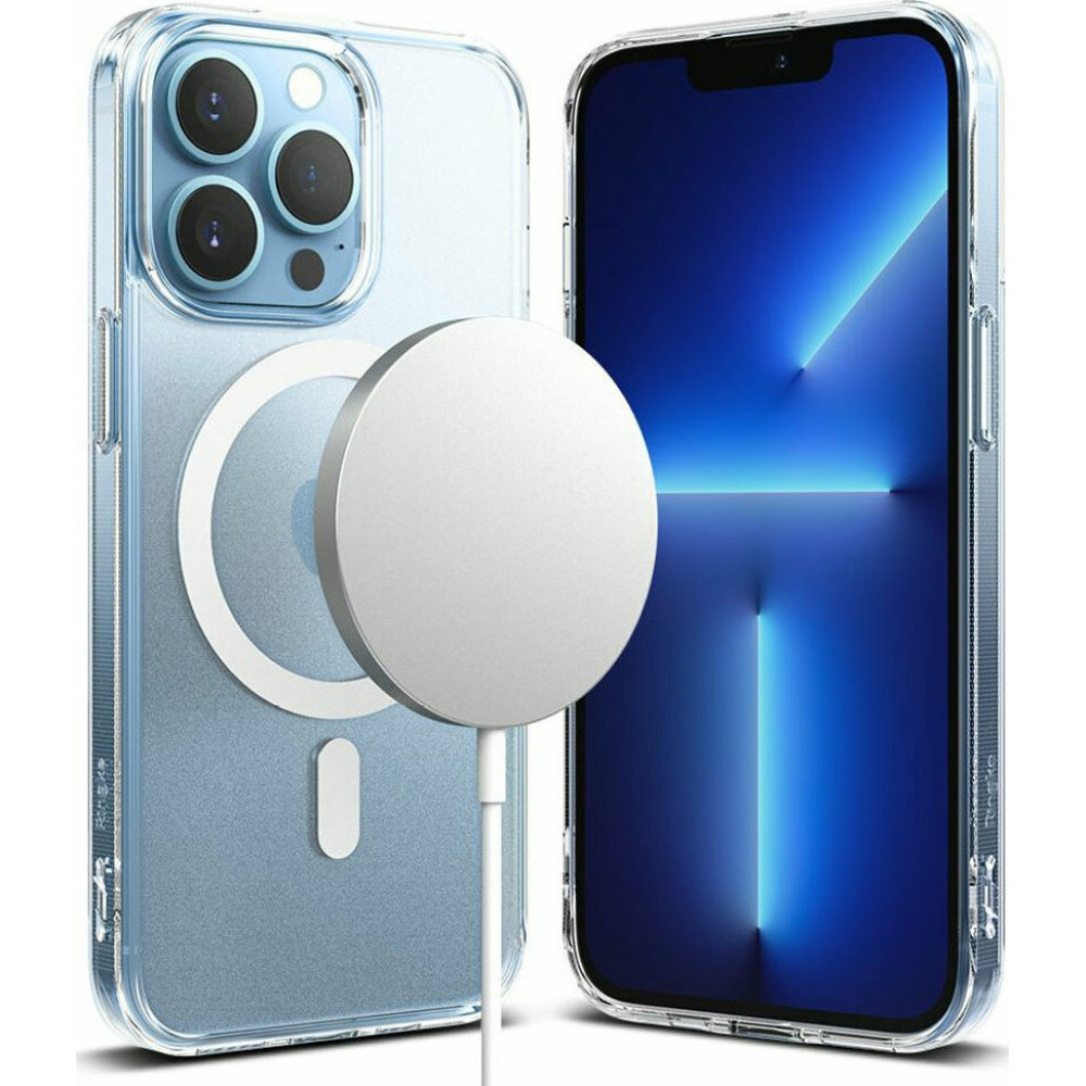 Ringke Fusion Magnetic Θήκη MagSafe Apple iPhone 13 Pro Max - Matte Clear (8809818842701)