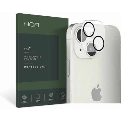 Hofi Cam Pro+ Camera Tempered Glass - Αντιχαρακτικό Γυαλί Προστασίας για Φακό Κάμερας - Apple iPhone 13 / 13 mini - Clear (9589046917844)