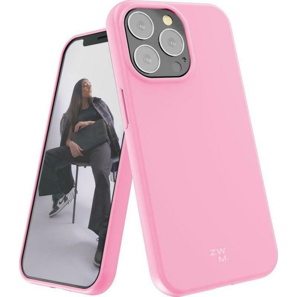 ZWM Essential Biodegradable - Βιοδιασπώμενη Θήκη Apple iPhone 13 Pro Max - Dirty Pink (002-IP2021-13PM)