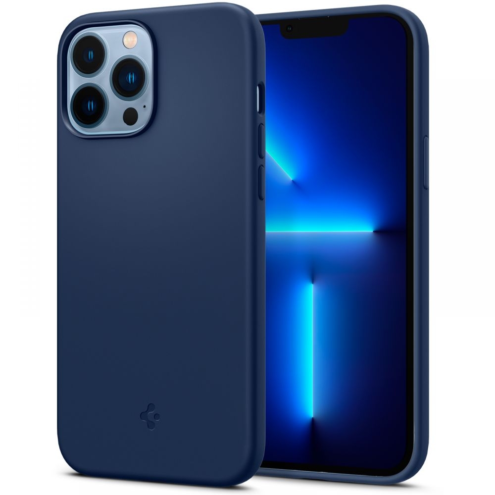 Spigen Θήκη Silicone Fit Apple iPhone 13 Pro - Navy Blue (ACS03285)