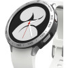 Ringke Air Sports & Bezel Styling - Σετ Θήκη TPU και Bezel / Στεφάνη - Samsung Galaxy Watch 4 40mm - Black / Silver (8809818842381)
