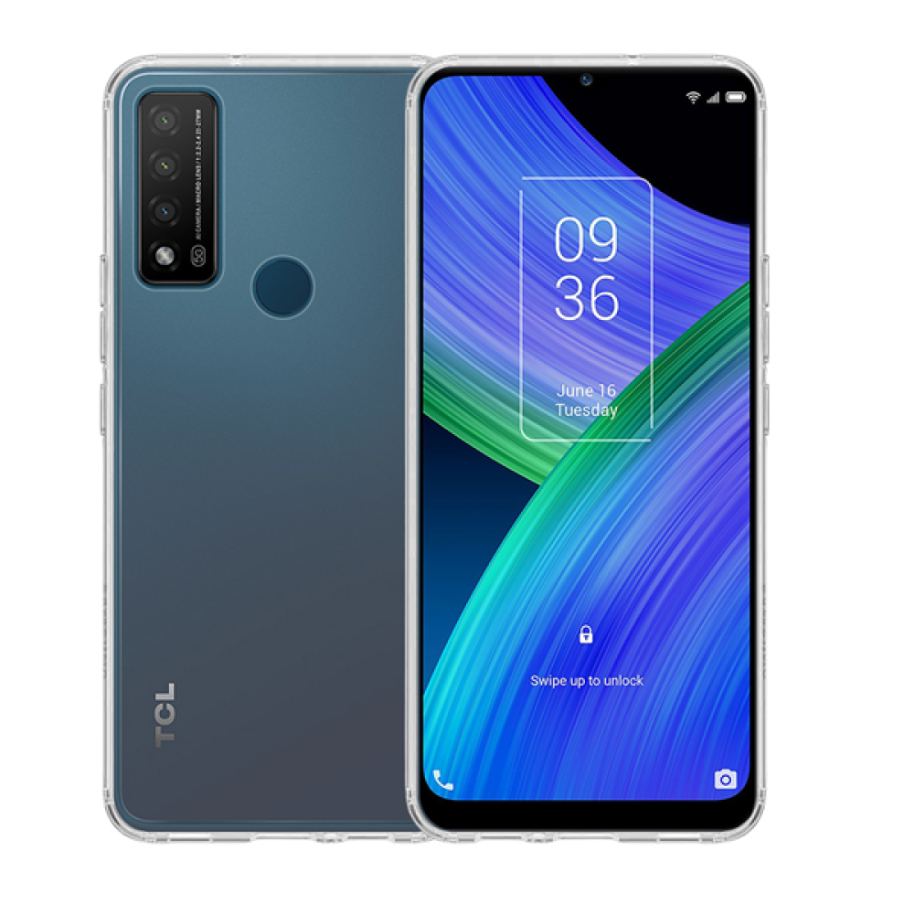 Vivid Διάφανη Θήκη Σιλικόνης Gelly - TCL 20R 5G - Transparent (VIGELLY200TN)