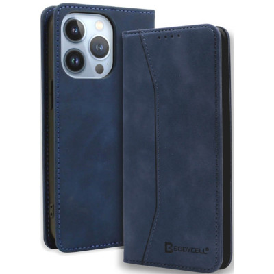 Bodycell Θήκη - Πορτοφόλι Apple iPhone 13 Pro - Blue (5206015067136)