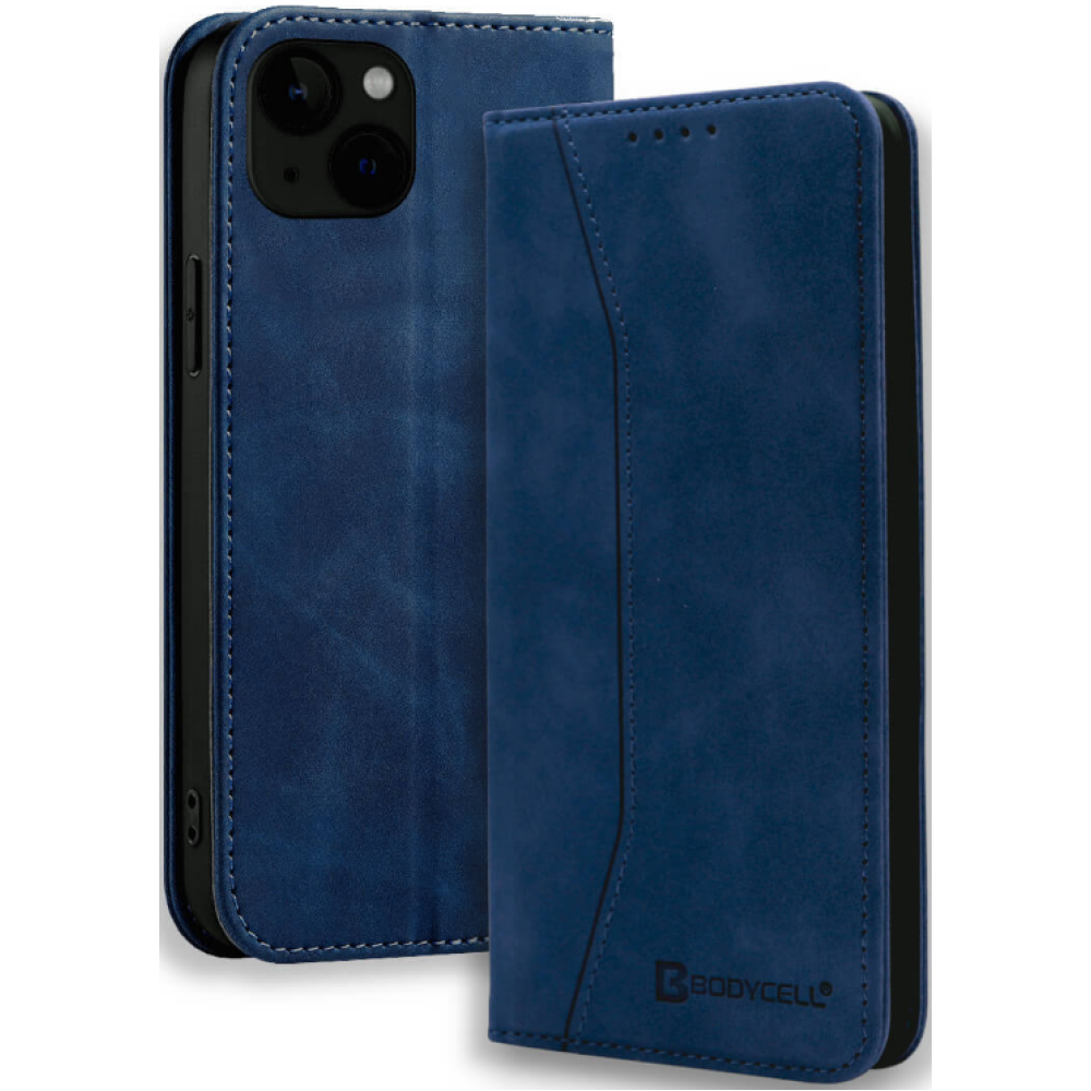 Bodycell Θήκη - Πορτοφόλι Apple iPhone 13 - Blue (5206015067112)