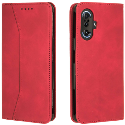 Bodycell Θήκη - Πορτοφόλι Xiaomi Poco F3 GT - Red (5206015067075)