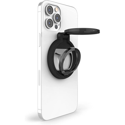 STM MagLoop - MagSafe Βάση / Finger Holder / Ανοιχτήρι για iPhone 15 / 14 / 13 / 12 - Black - 2 Έτη Εγγύηση (STM-936-327Y-01)