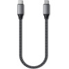 Satechi Καλώδιο Φόρτισης και Μεταφοράς Δεδομένων Type-C σε Type-C - 100W - 25cm - Space Gray (ST-TCC10M)