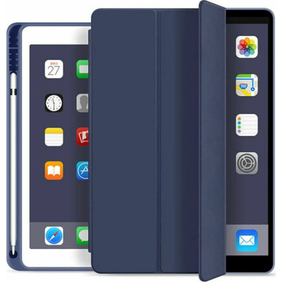 Tech-Protect SC Pen Smartcase Θήκη με Υποδοχή Apple Pencil - Apple iPad 10.2" 2021 / 2020 / 2019 - Navy (9589046917882)