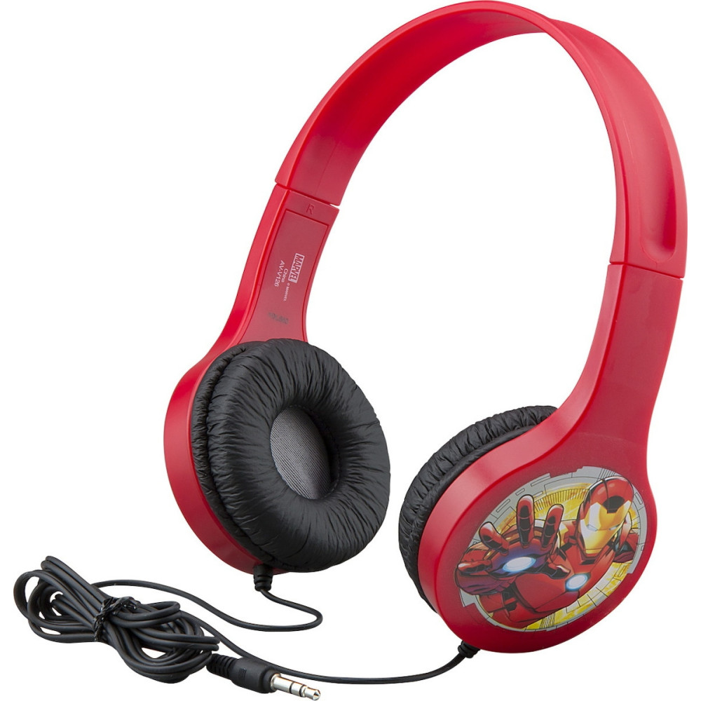 eKids Avengers - Ενσύρματα Ακουστικά Κεφαλής για Παιδιά - Red (AV-V126)