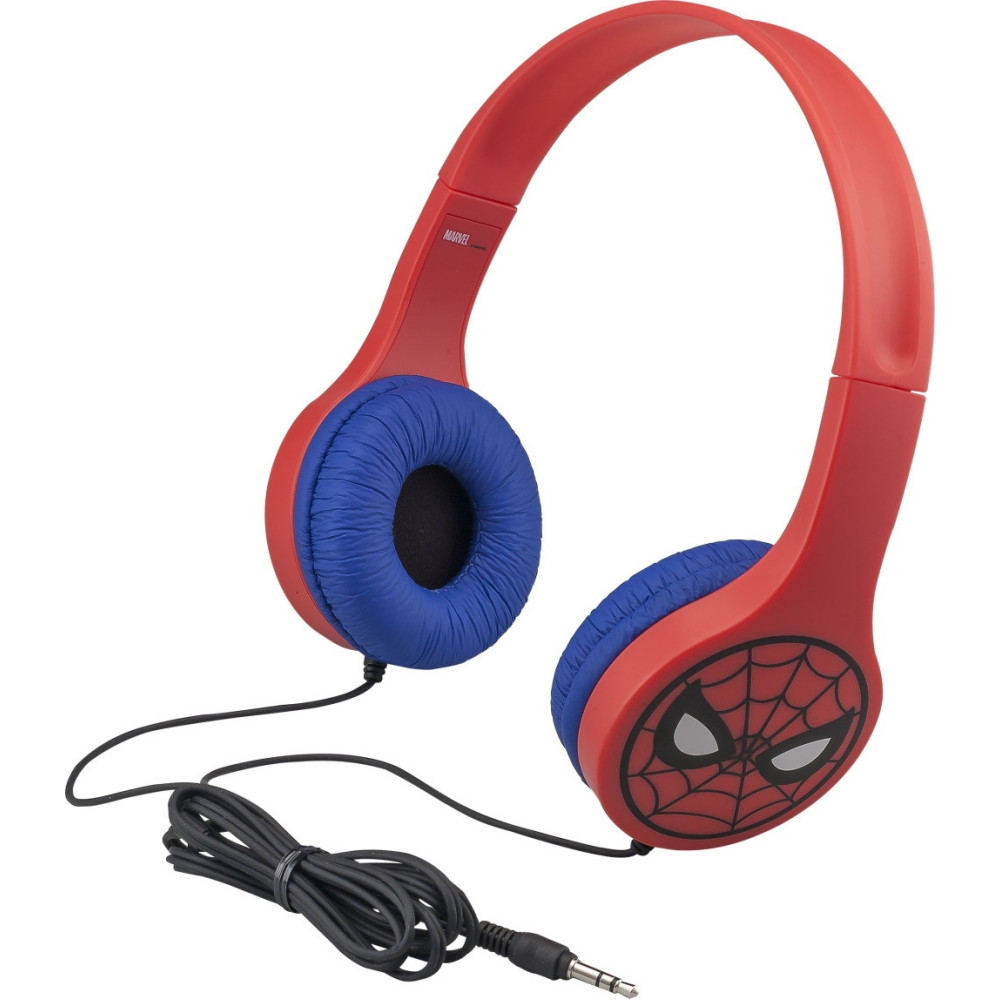 eKids Marvel Spiderman - Ενσύρματα Ακουστικά Κεφαλής για Παιδιά - Red / Blue (SM-V126)