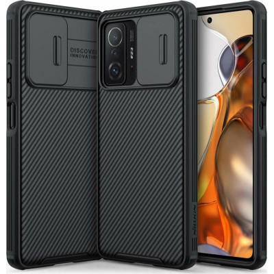 Nillkin CamShield Pro - Σκληρή Θήκη με Κάλυμμα για την Κάμερα - Xiaomi 11T / 11T Pro - Black (6902048230361)