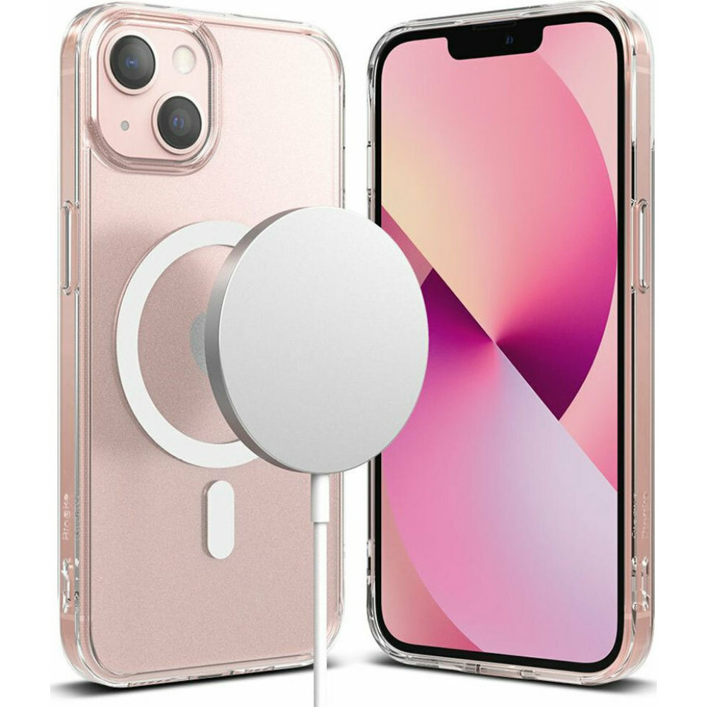 Ringke Fusion Magnetic Θήκη MagSafe Apple iPhone 13 mini - Matte Clear (8809818845184)