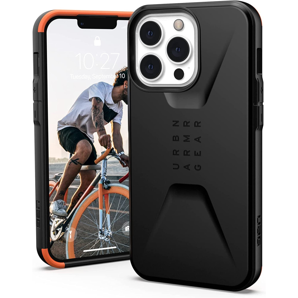 UAG Θήκη Civilian Series Apple iPhone 13 Pro - Black (11315D114040)