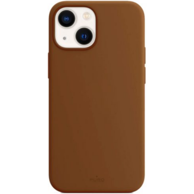 Puro Sky Premium Eco Leather Look - Σκληρή Θήκη Apple iPhone 13 - Brown (IPC1361SKY-BRWN)