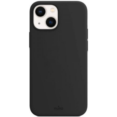 Puro Sky Premium Eco Leather Look - Σκληρή Θήκη Apple iPhone 13 - Black (IPC1361SKY-BLK)