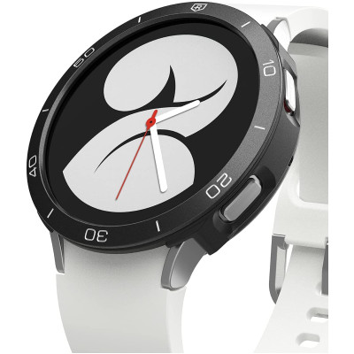 Ringke Air Sports & Bezel Styling - Σετ Θήκη TPU και Bezel / Στεφάνη - Samsung Galaxy Watch 4 40mm - Black (8809818842404)