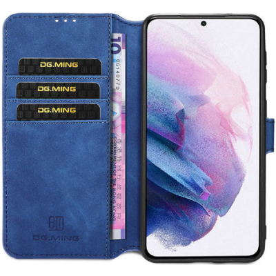 DG.Ming Θήκη Πορτοφόλι - Samsung Galaxy A12 - Blue (8719793125143)