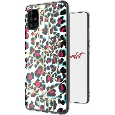 Ghostek Θήκη Stylish Scarlet Samsung Galaxy A51 - Pink Leopard (SCACAS030)