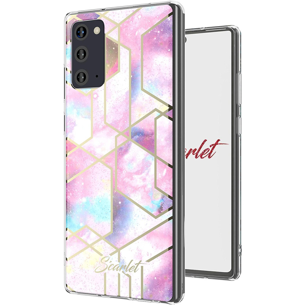 Ghostek Θήκη Stylish Scarlet Samsung Galaxy Note 20 - Pink Stardust (SCACAS050)