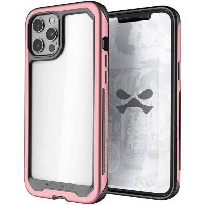 Ghostek Atomic Slim 3 Ανθεκτική Θήκη Apple iPhone 12 Pro Max - Pink (GHOSCAS2582)